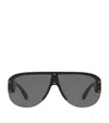 Versace Aviator Sunglasses In Black