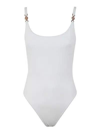 Versace One-piece Beachwear In White