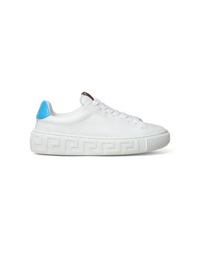 Versace Baby's & Little Kid's Leather Sneakers In White
