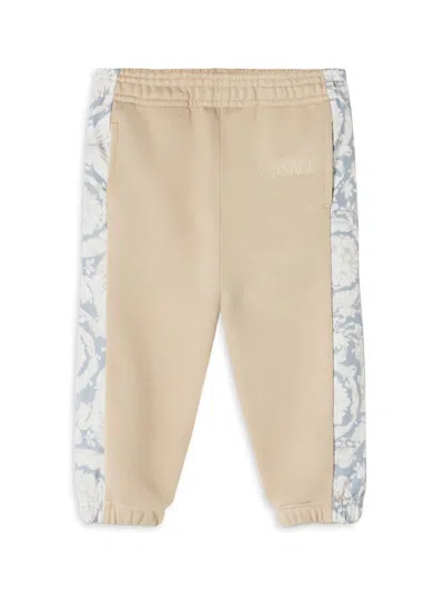 Versace Baby Boy's, Little Boy's & Boy's Barocco  Embroidered Sweatpants In Brown