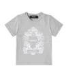 Versace Baby Medusa Cotton Jersey T-shirt In Grey