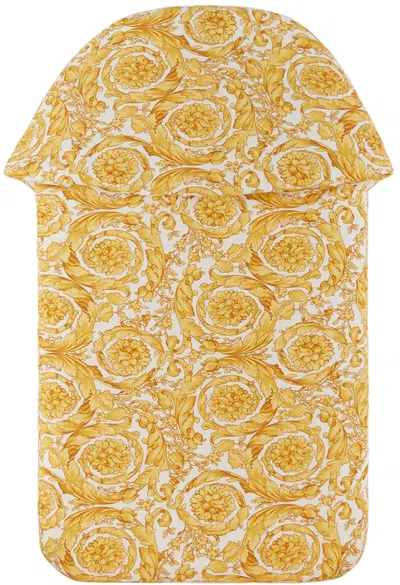 Versace Baby Yellow Barocco Nest