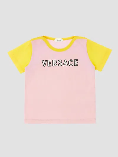 Versace Baby's, Little Kid's & Kid's Logo Jersey T-shirt In Pink