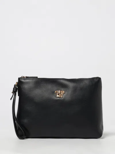 Versace Briefcase  Men Color Black In Purple