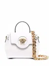 Versace Medusa Head Tote Bag In White