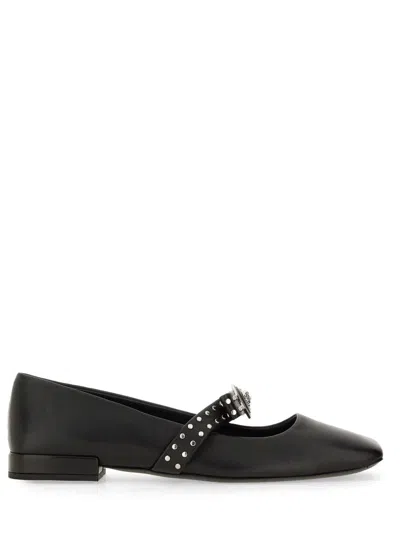 VERSACE VERSACE BALLERINA "GIANNI" RIBBON WITH STUDS