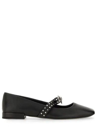 VERSACE BALLERINA "GIANNI" RIBBON WITH STUDS