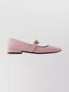 Versace Ballerina Shoes Leather Dusty Rose In Multi