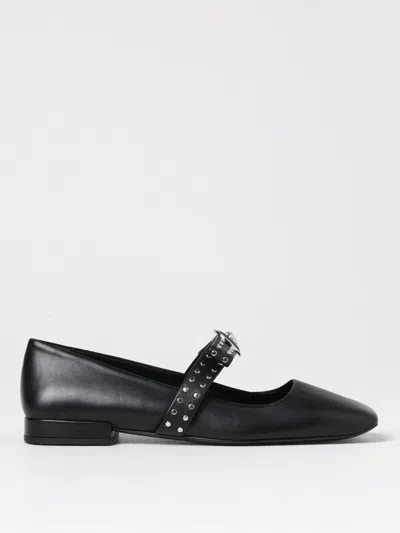 VERSACE BALLET FLATS VERSACE WOMAN COLOR BLACK,411953002