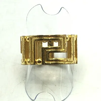 Pre-owned Versace Band Ring ()