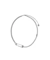 Versace Bar-pin Embellished Necklace
