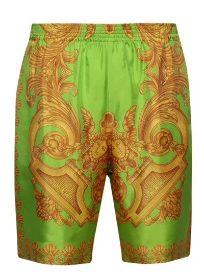 VERSACE VERSACE BAROCCO 660 SILK SHORTS
