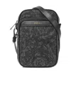 Versace Barocco Athena Crossbody Bag In Black