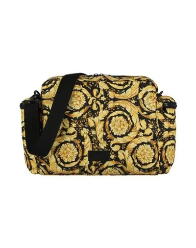 Versace Barocco Baby Changing Mat Bag Woman Handbag Multicolored Size - Polyester In Fantasy