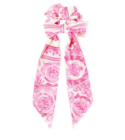 Versace Kids' Barocco Bow-detail Headband