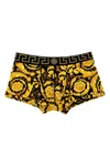 Versace 'baroque' Print Stretch Waistband Boxers