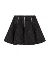 Versace Barocco Cloquet Miniskirt In Black