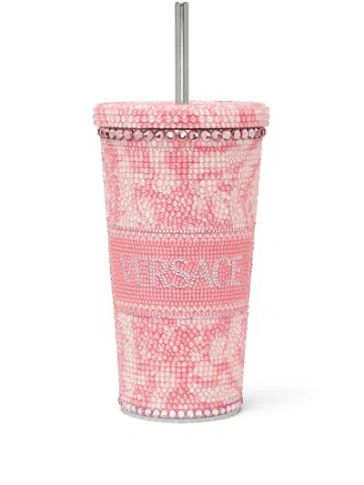 Versace Crystal-embellished Cup In 2pn60
