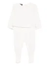 Versace Barocco Devoré Pajama In White