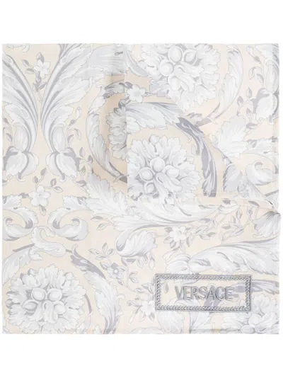 Versace Barocco Dog Mat In Neutrals