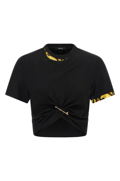 VERSACE 'BAROCCO' DOUBLE LAYER T-SHIRT