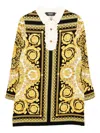 Versace Barocco Dress In Multi