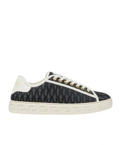 Versace Barocco Greca Sneakers In Multi