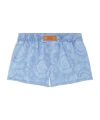 Versace Barocco Jacquard Chambray Boxer Shorts