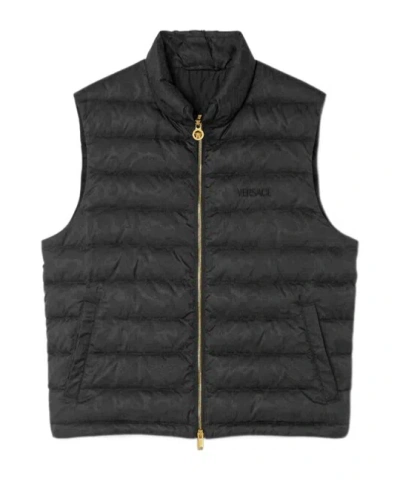 Versace Barocco-jacquard Gilet
