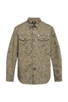 Versace Barocco Jacquard Long-sleeved Overshirt