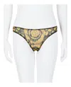 Versace Barocco Lace Briefs In Multi