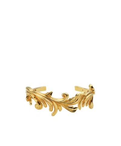 Versace Barocco Leaf Cuff Bracelet