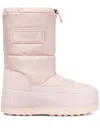 Versace Barocco-pattern Boots In Pink