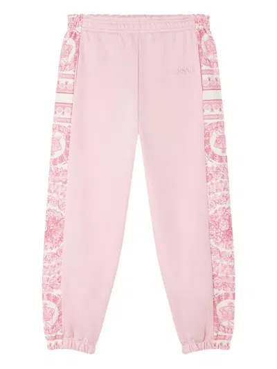 VERSACE BAROCCO-PANELLED JOGGERS