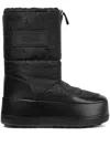 Versace Barocco-pattern Boots In Black