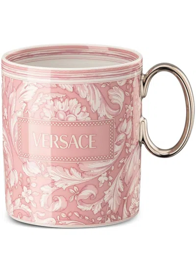 Versace Barocco Porzellantasse In Rosa
