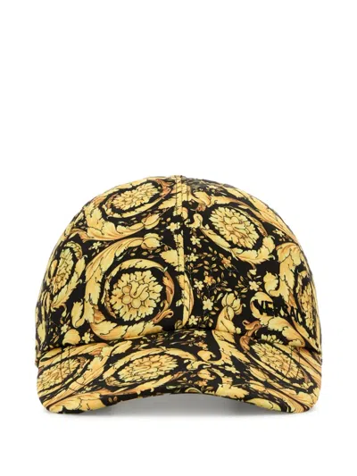 VERSACE BAROCCO-PRINT BASEBALL CAP