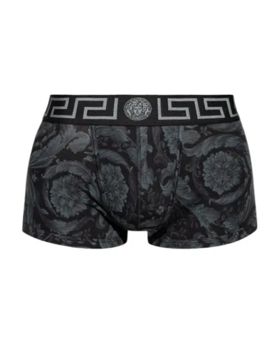 VERSACE VERSACE BAROCCO-PRINTED STRETCHED BOXERS