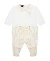 Versace Barocco-print Cotton Pajamas In White