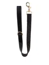 Versace Barocco-print Leash In Black