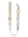 Versace Barocco-print Leash In Neutrals