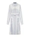 Versace Silk Blouse 'the Cut Of The Gods In White