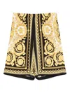 Versace Barocco-print Shorts In Multi