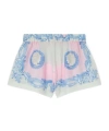 Versace Barocco-print Shorts In Stamp