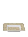 Versace Barocco-print Square Tray (14cm) In Neutral