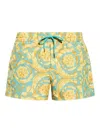 Versace Barocco-print Swim Shorts