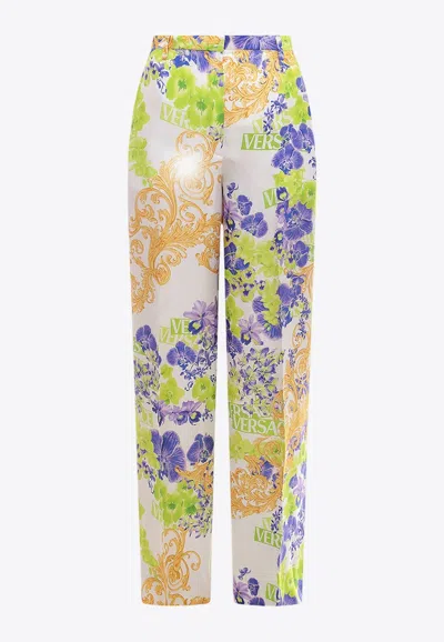 Versace Barocco Print Tailored Pants
