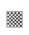 Versace Barocco-print Wood Chess Set (41cm X 41cm) In White