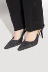 Versace Barocco Pumps In Black