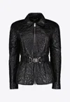 VERSACE BAROCCO QUILTED PUFFER JACKET